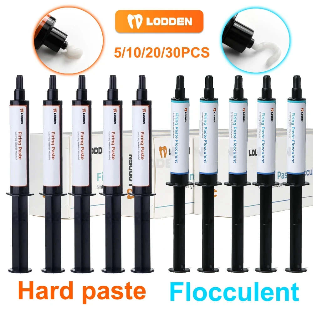 Dental Firing Paste Hard/Flocculent Restoration Sintering Paste for Ceramics Veneer Crown and Bridge in Sintering Furnace Paste