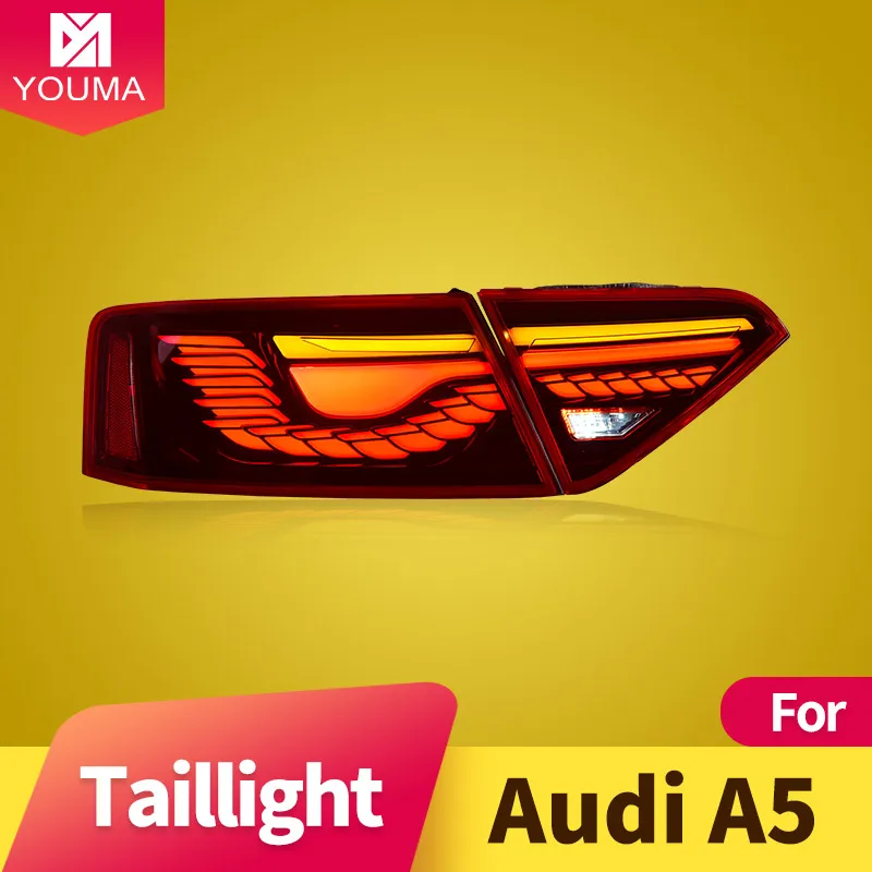 

Taillights Assembly for Audi A5 2008-2016 LED Driving Light LED Brake Light LED Sequential Turn Signal LED Reverse Light