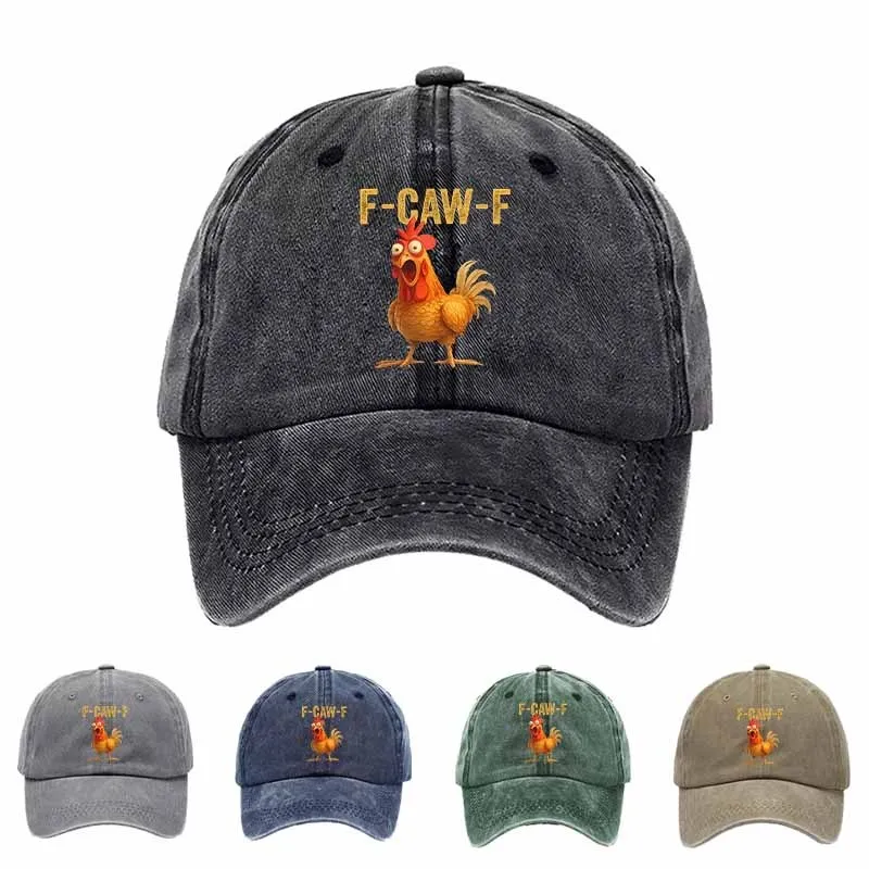 

Casual Baseball Cap with a Striking Rooster Design, Essential for Outdoor Activities