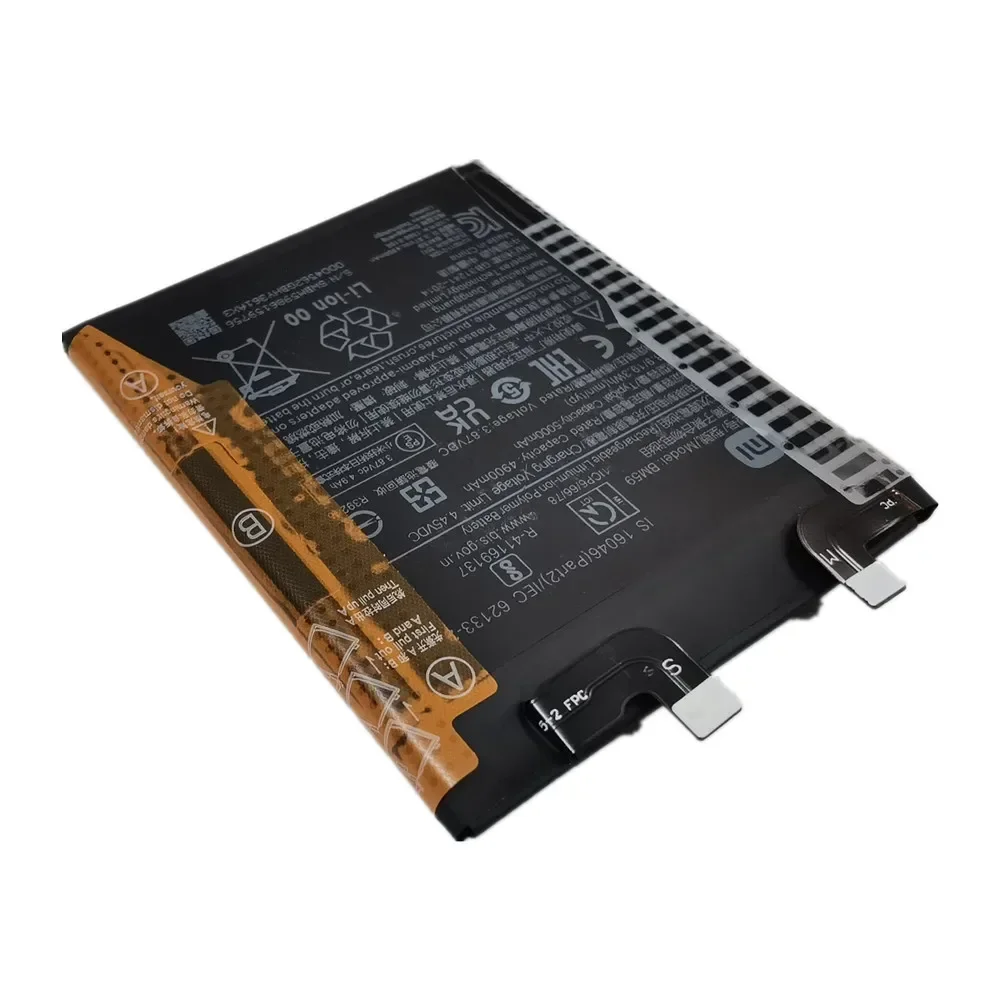 2025 Year 100% Original Xiao Mi Battery BM59 For Xiaomi mi 11T 5000mAh Smart Mobile Phone Battery Bateria Batteries Fast Deliver image 2