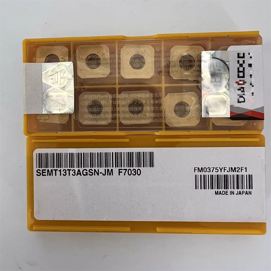 

SEMT13T3AGSN-JM F7030 VP15TF carbide inserts for lathe SEMT13T3AGSN-JH VP15TF