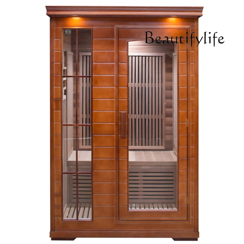 Simple Retro Sauna Room Household Nano Sauna Box Household Sweat Steaming Room