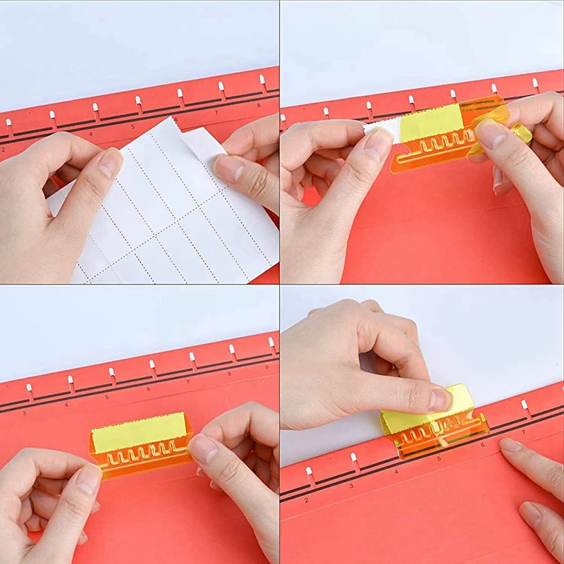 2 인치 행잉 폴더 탭 및 120 그리드 인서트, 걸이형 파일 인서트를 빠르게 식별, 240 개