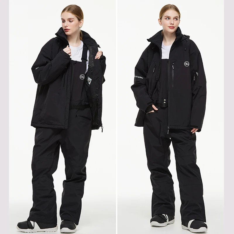 Pure, Men and Women, Winter Snow Wear, Ski Suit Sets, Snowboarding Suit, Ski Jackets and Pants, Ski Suit Jacket, Snow Clothes