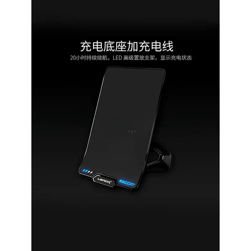 Rockat leadr dual mode gaming mouse computer notebook rechargeable programming macro image 2