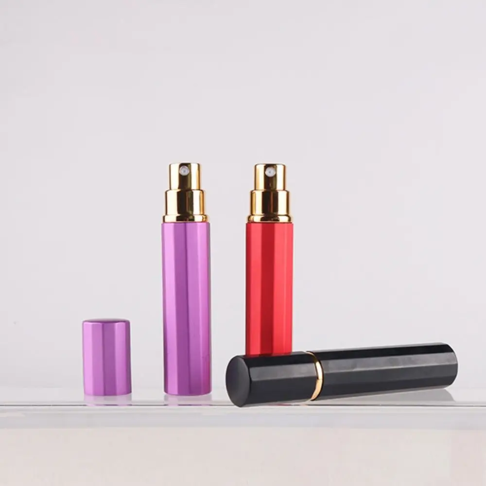 8ml Nowa szklana butelka na perfumy z rozpylaczem Butelka z atomizerem do wielokrotnego napełniania Mini przenośne pojemniki kosmetyczne Podróż