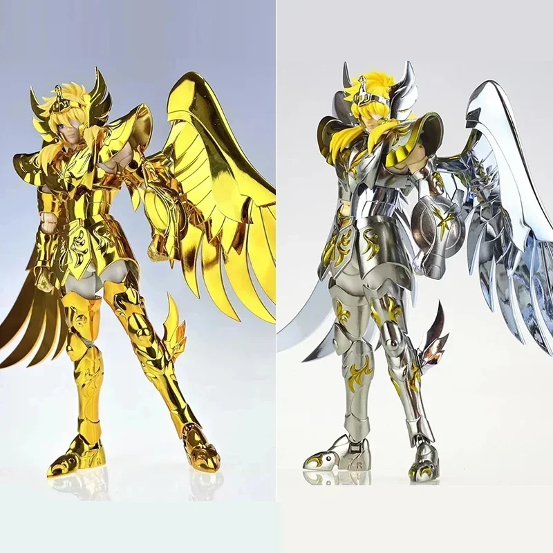 [En stock] ShineTime/ST modelo Saint Seiya Myth Cloth EX Hyoga Cygnus God V4 figura de acción de los caballeros del zodiaco bronce