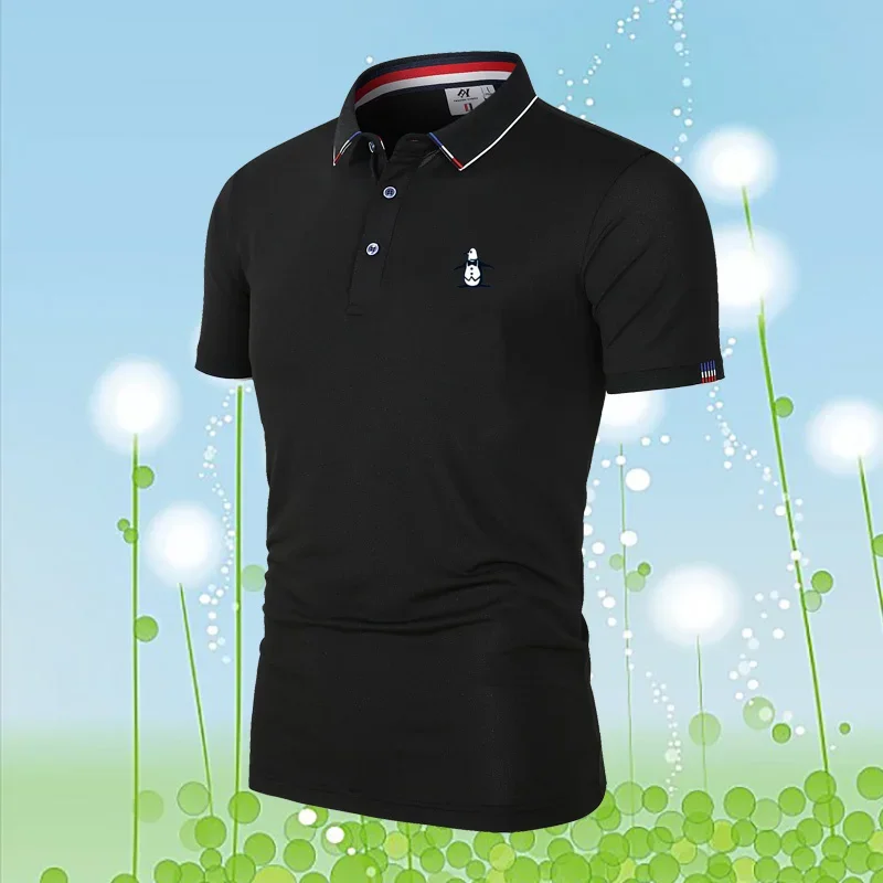 2024 New High Quality Munsing Wear Men's Summer Polo Fashion Sports Leisure Men's Golf Clothing Polo