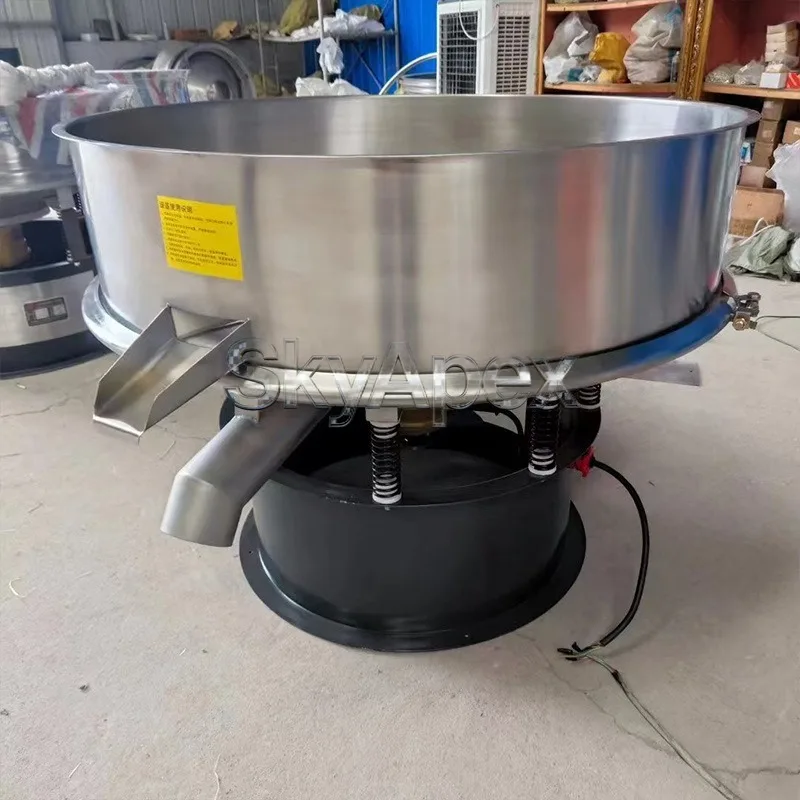 Filter Vibrating Screen Machine Liquid Slurry Juice Organic Fertilizer Mud Solid Liquid Separation Screen Machine