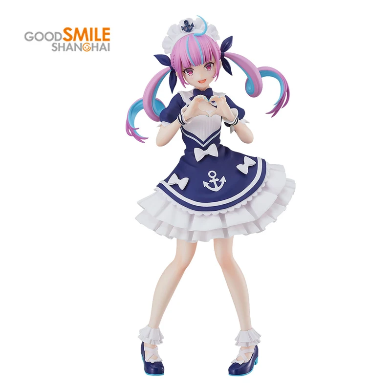 

Original Good Smile Pop Up Parade Hololive Minato Aqua Figure Love 18Cm Anime Action Figurine Model Toys for Boys Gift