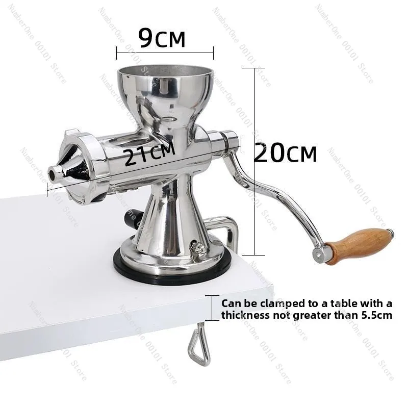 304 stainless steel manual juicer - home hand-crank juicer
