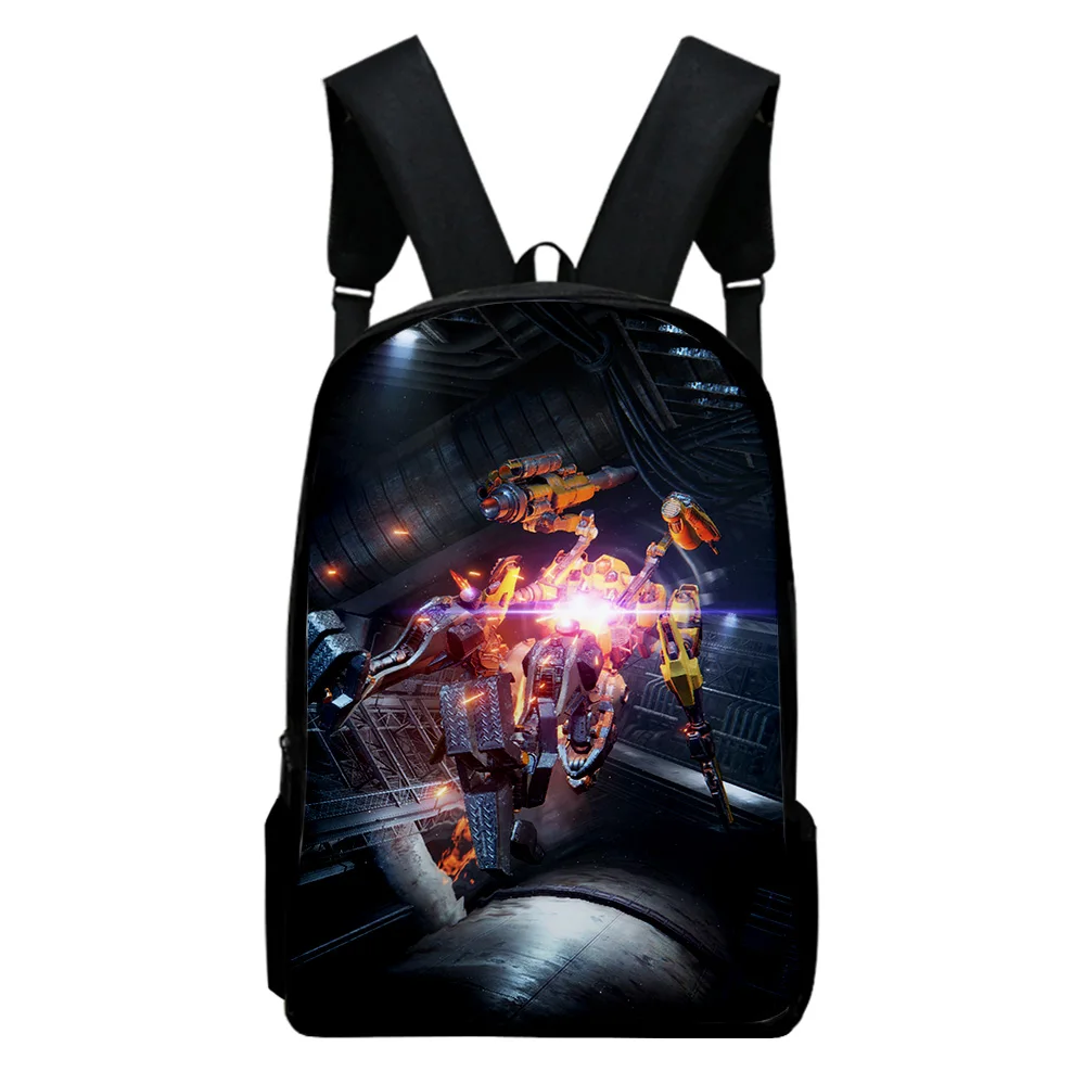 

Armored Core VI Fires of Rubicon 2023 New Game Backpack School Bag Adult Kids Bags Unisex Backpack Daypack Harajuku Bags