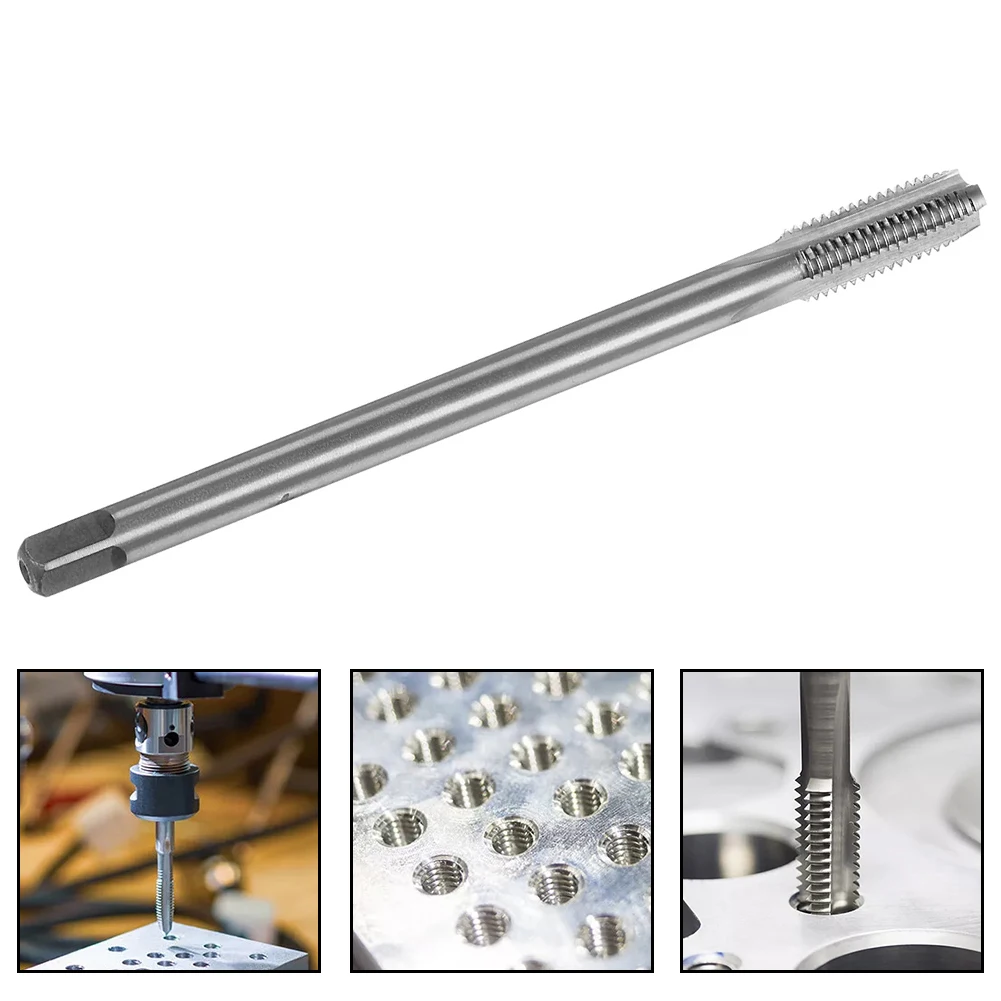 

1pcs Thread Tap M9x1.25 110mm Metric Extra Long Straight Flute Tapping Tool CNC Metalworking Spiral Flute Taps Hand Tool Parts