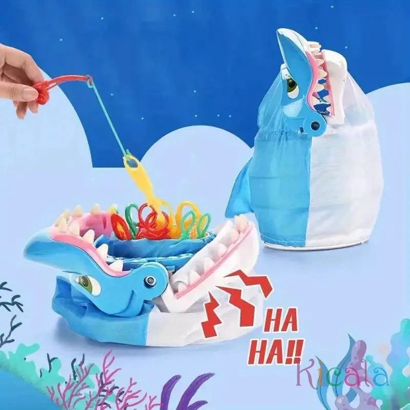 

Party Interactive Game Sharks Trap Board Desktop Game Shark Desktop Biting Hand Shark Interactive Game Children's Gift