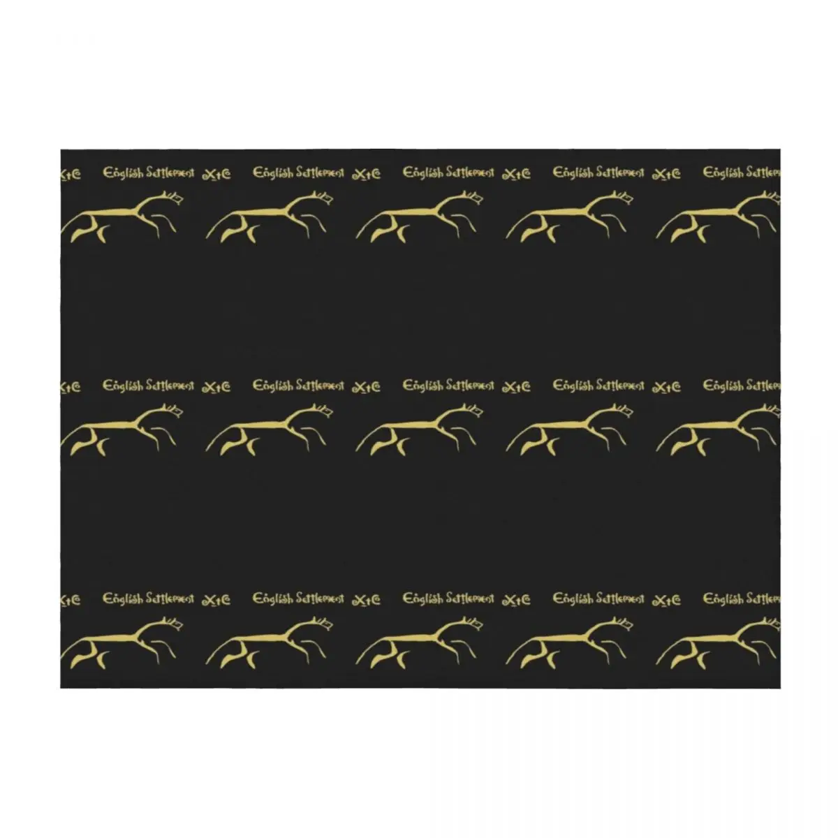 

Mans XTC English Settlement Music Band Funny Throw Blanket Comforter Loose Decorative Beds Plush Blankets