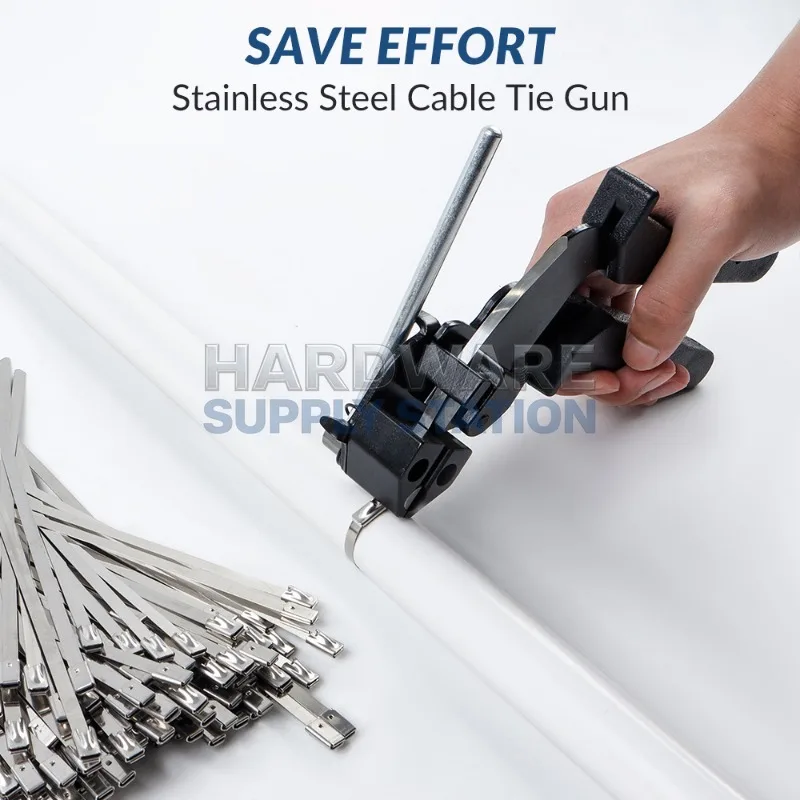 

Multi functional cable tie pliers for tightening and cutting, 2-in-1 stainless steel cable tightening machine, manual tool