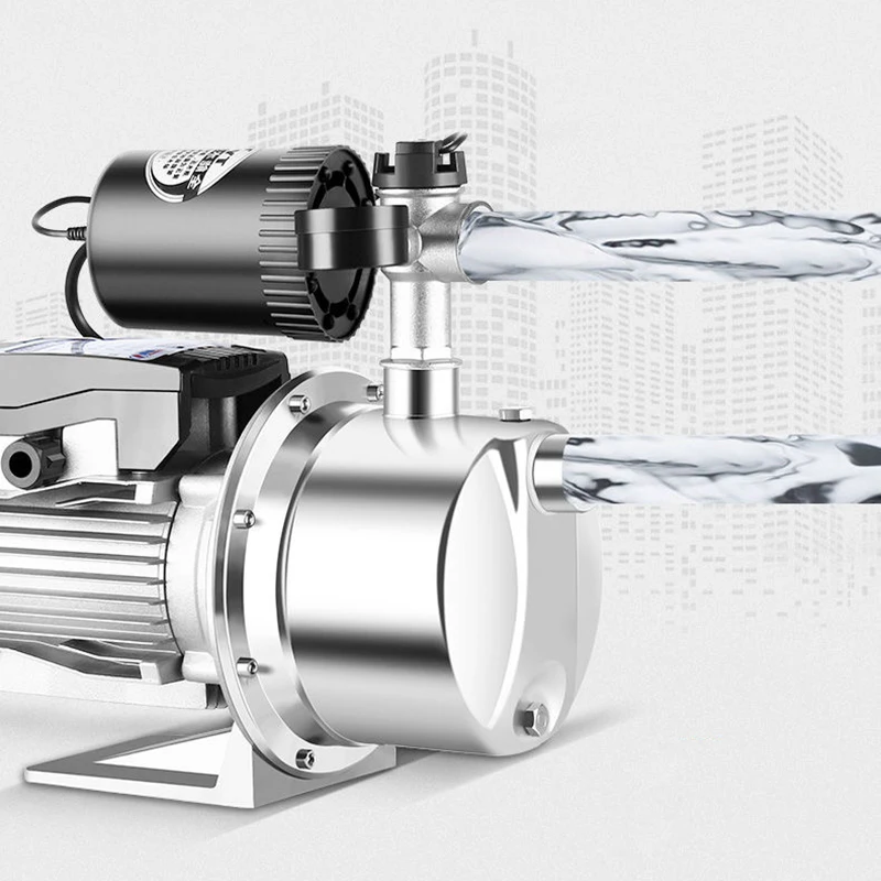 220V Fully Automatic Self-Priming Water Pump 350W 450W 550W Household Mute Constant Pressure Booster Pump for Water Pipeline