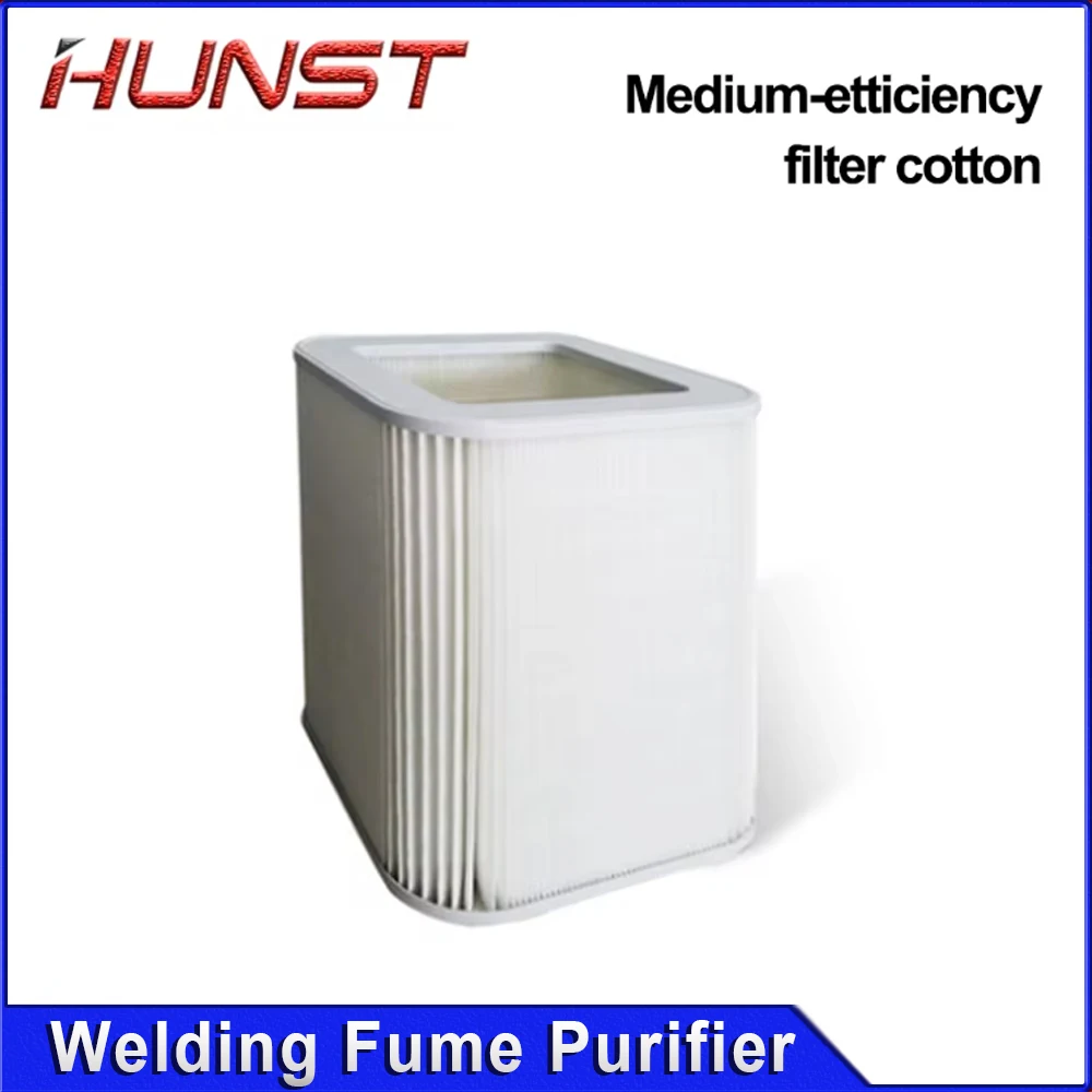 HUNST 용접 마킹 연기 흡수 먼지 청정기, XF180 XF250 레이저 연기 배출기 필터 요소 교체
