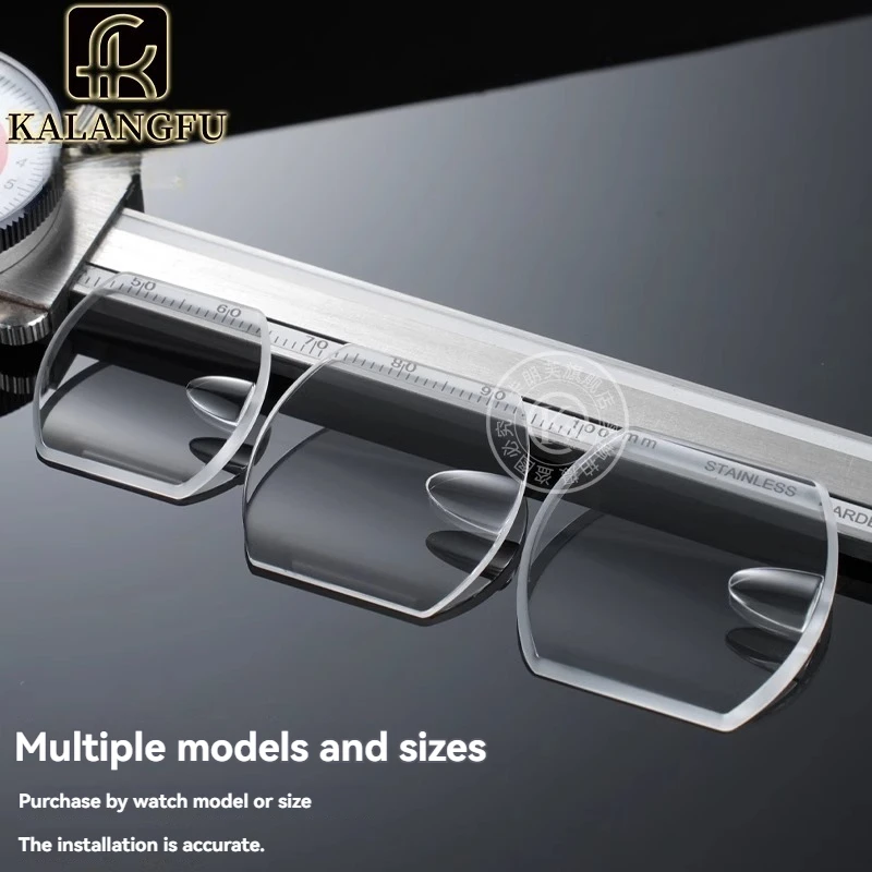 لساعات كارتييه رودستر سلسلة مرآة الياقوت الزجاجية ث 6206018   ث 6206017   قناع الساعة لإصلاح الساعة M/L/XL ملحقات الساعة