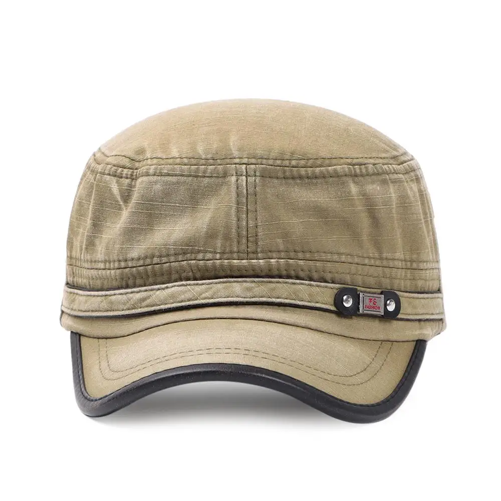 Gorra de pesca algodón ajustable transpirable protección solar - imagen 4