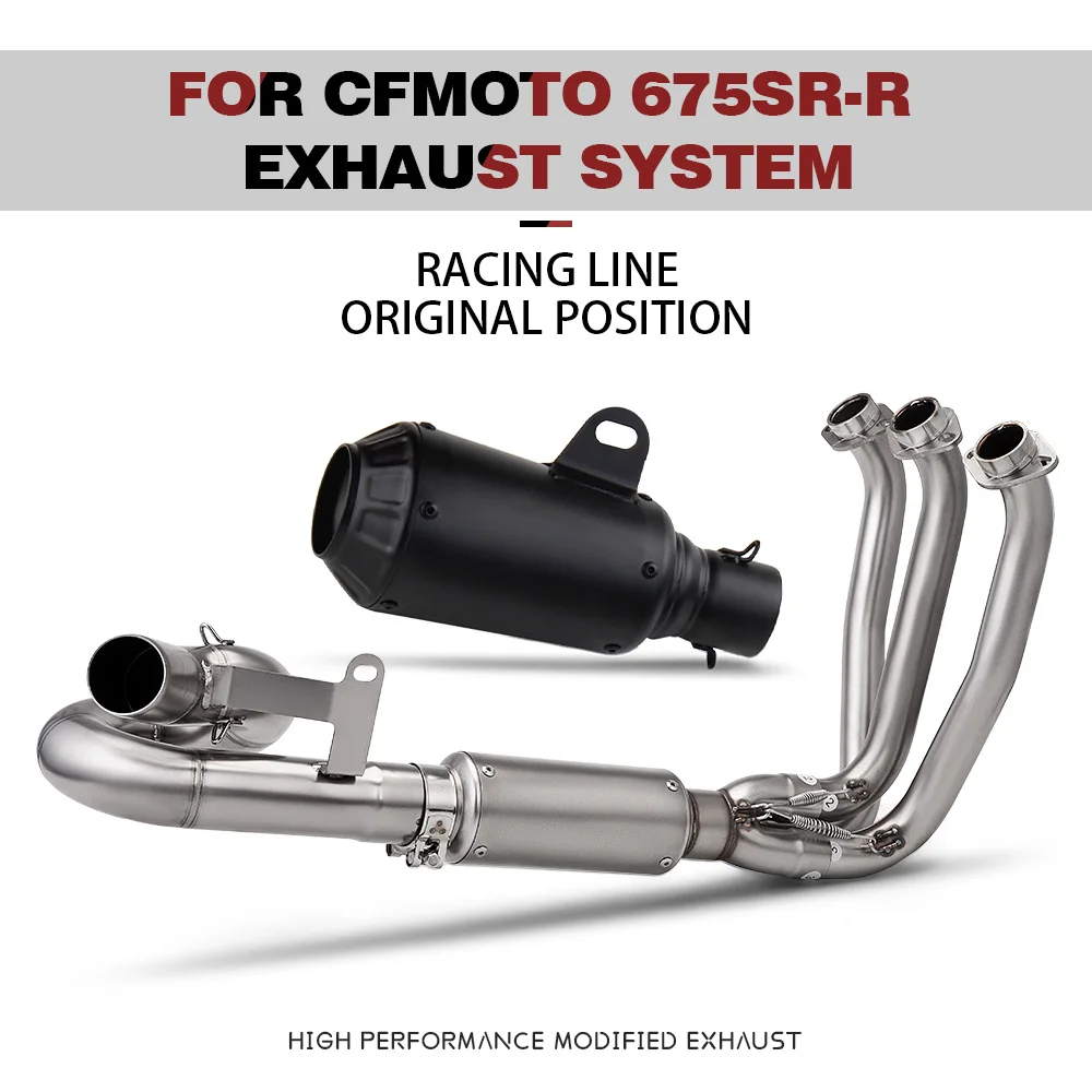 Motorcycle Exhaust Parts for 675SR 675 SR CF675SR Performance Motorcycle Parts 51mm