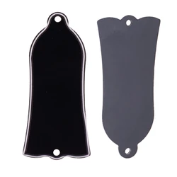 2 Holes Bell Shape PVC Bell Style Truss Rod Cover For Gibson SG LP Les Paul Electric Guitar Bass Truss Rod Cover Instrument Part