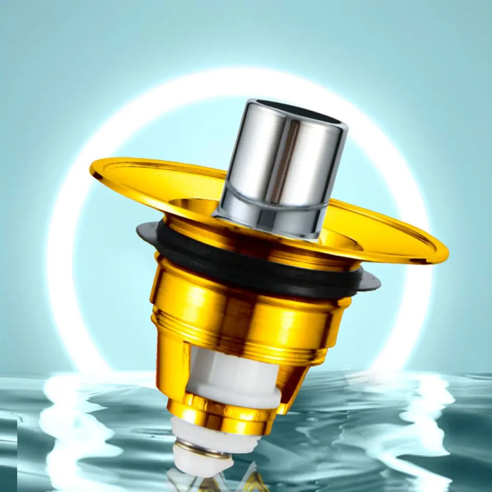Universal Pop Up Sink Drain Filter For Mixiaomu Copper Modern Bathroom Basin Waste Plug Ceramic Sink Pressing Repair Accessory