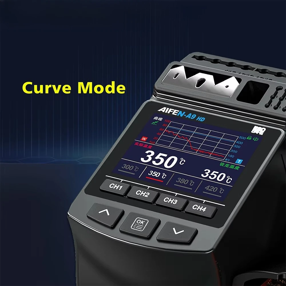 The 180-watt power soldering iron station is very suitable for electronic handles, mobile phone fixing tools