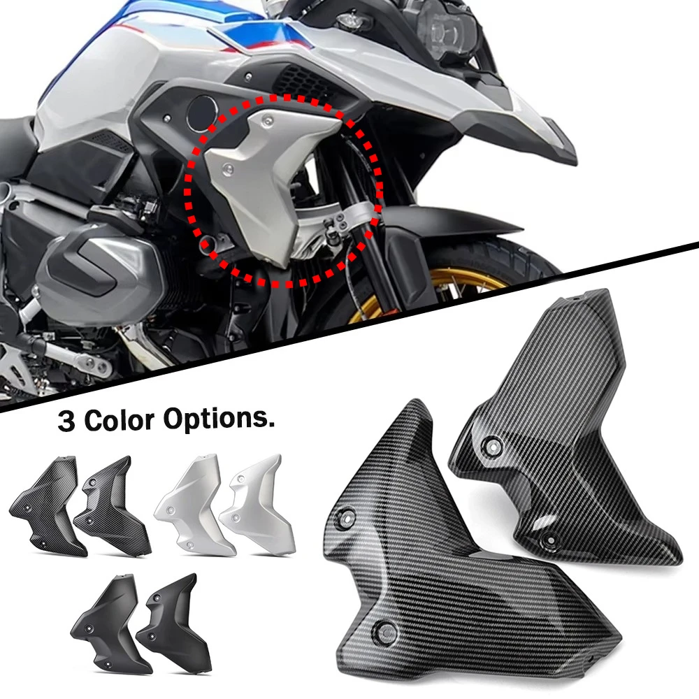 

For BMW R1250GS LC R 1250GS R1250 GS 2018-2023 Water Tank Protective Cover Front Radiator Guard Frame Side Panel Fairing Covers
