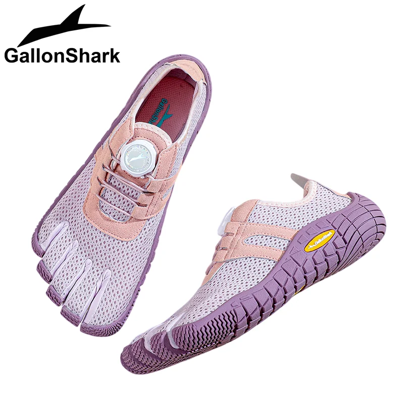 

Five Finger Toe Shoes, Breathable Mesh Barefoot Shoes for Hiking, Gym Workouts & Water Sports