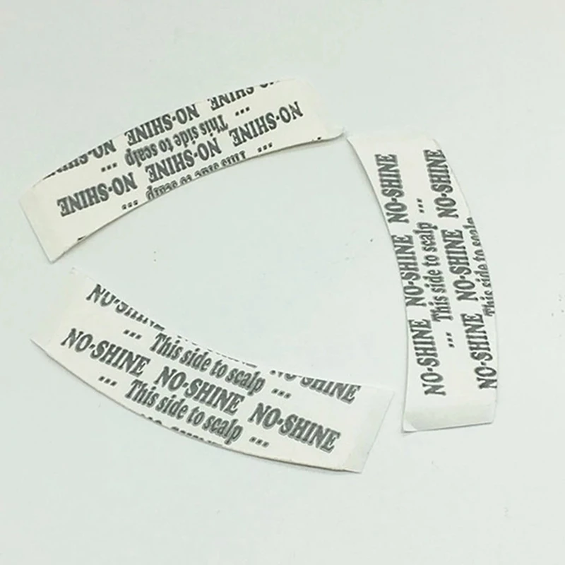 Cinta adhesiva doble para extensión de cabello, tiras impermeables para tupé, encaje frontal, 72 unids/lote