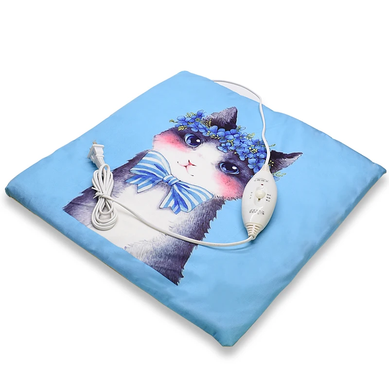 

Electric Heating Pad Pain Keep Warm Winter Heater Timed Temperature Control Heating Blanket Mat with Adapter