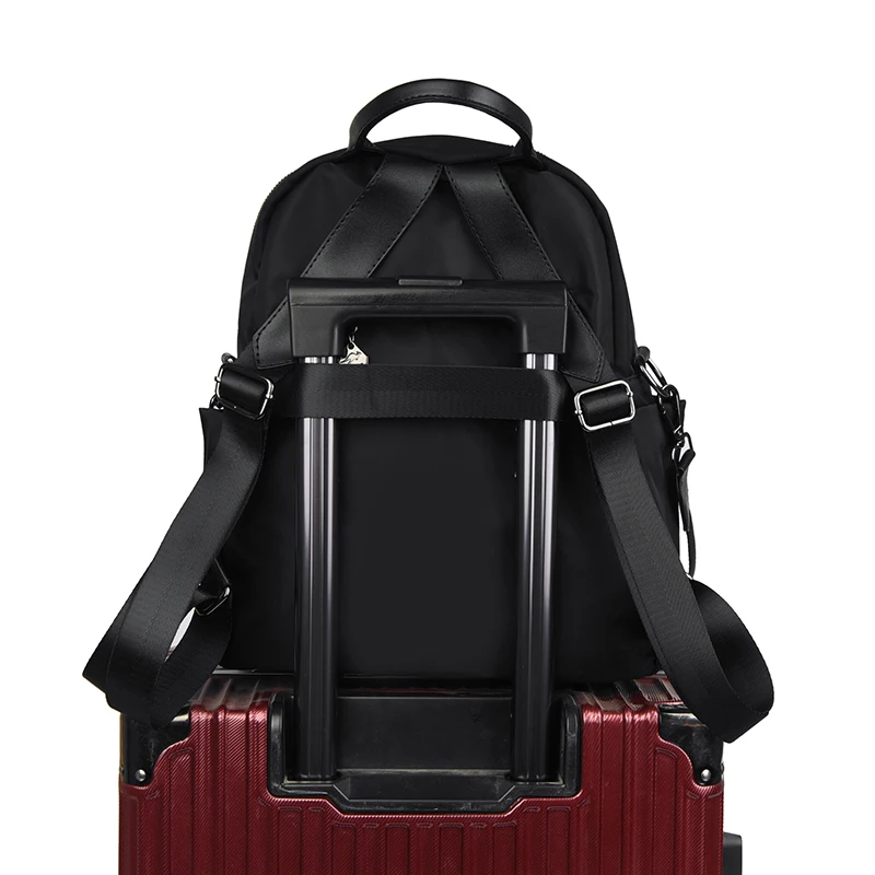 レディースバックパック無地防水カレッジバックパック品質オックスフォードファッション大容量トラベルブックバッグ Mochilas De Mujer