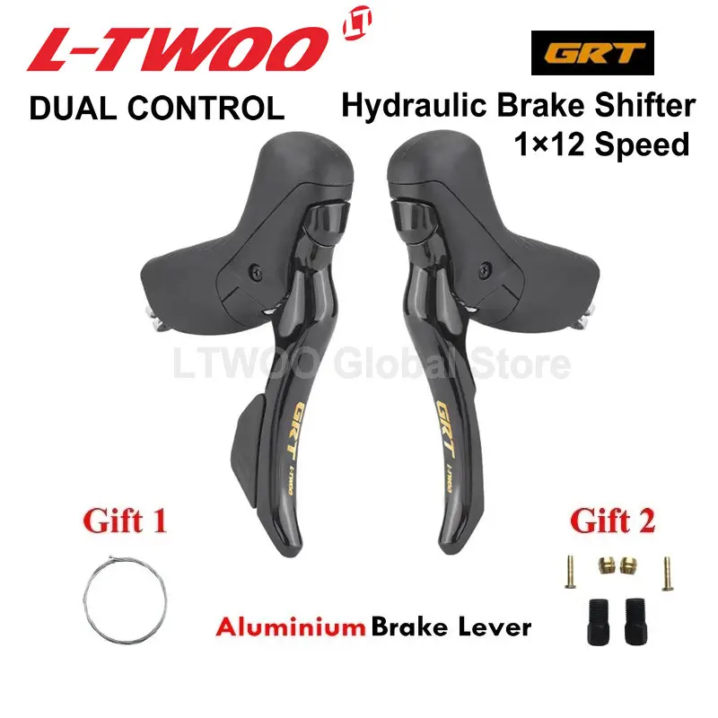 

LTWOO GRT 12s Hydraulic Disc Brake Shifter Levers 1x12 Speed,Damping Rear Derailleur