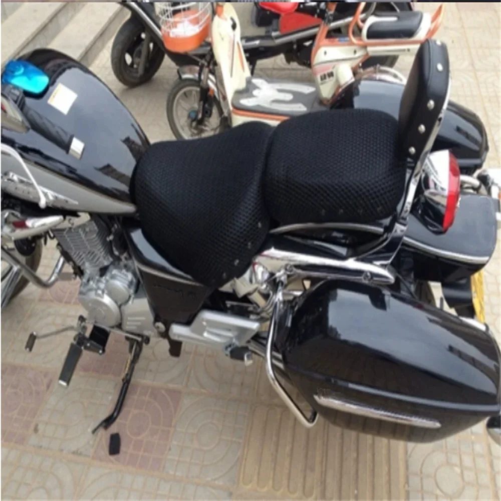 Motorcycle Seat Cushion Cover For SUZUKI GZ125HS American Crown Prince GZ150-A Seat Cushion Cover Storm Crown Prince Mesh Cover