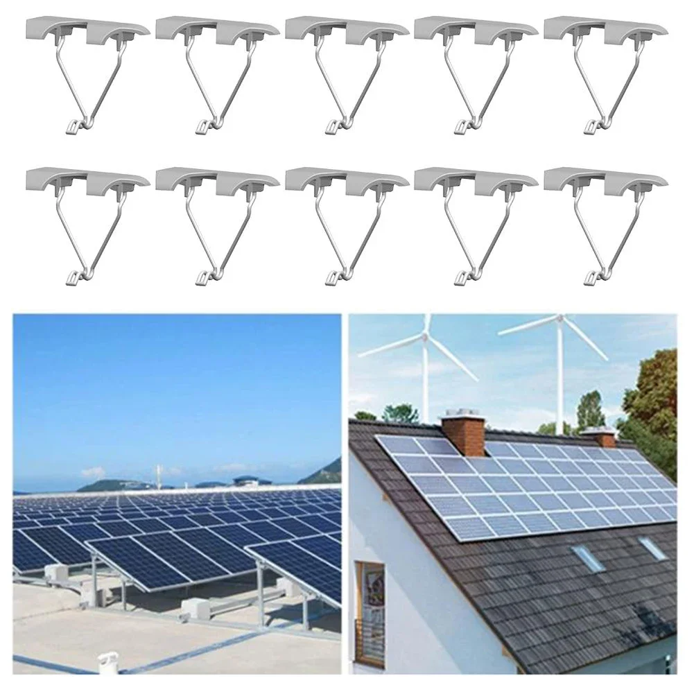 10 Solar Panel Water Drain Clips With Optimized Design For Secure Connection And Quick Drainage On Photovoltaic Module Frames