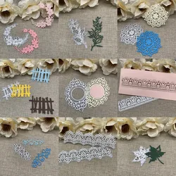 Christmas flower frame series Metal Cutting Dies Stencils For DIY Scrapbooking Decorative Handcraft Die Cutting Template Mold