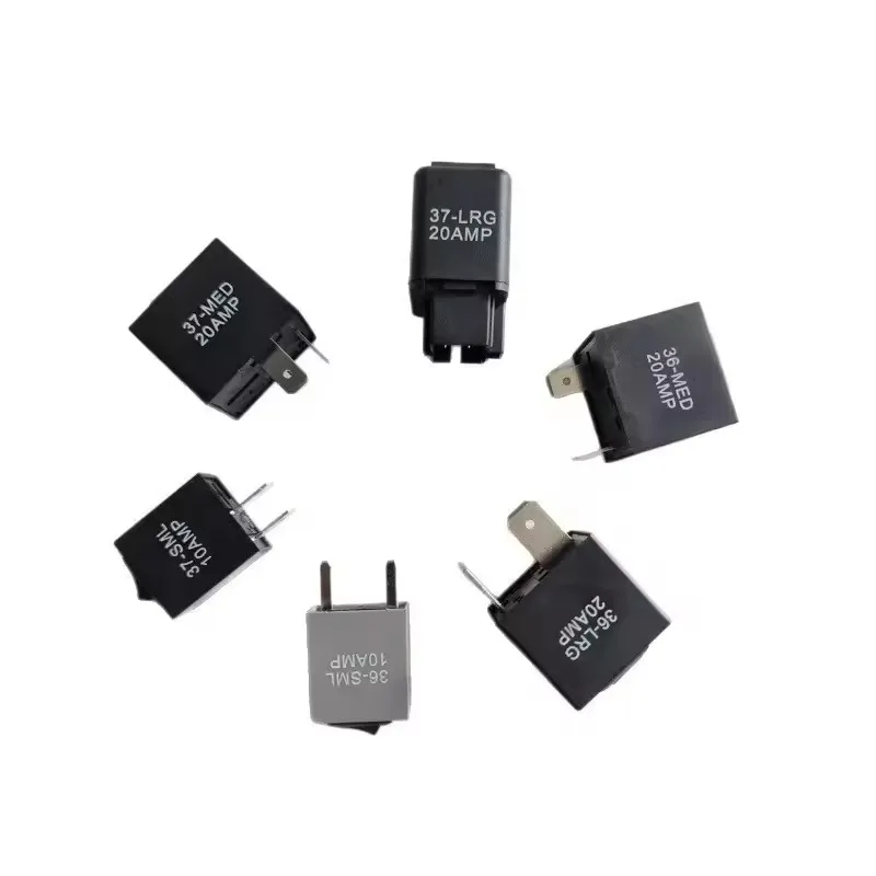 12V Automotive Relay Tester Diagnostic Scanner Tool Kit Smart Electronic Flasher Relay Bypass Switch for Vehicle Maintenance