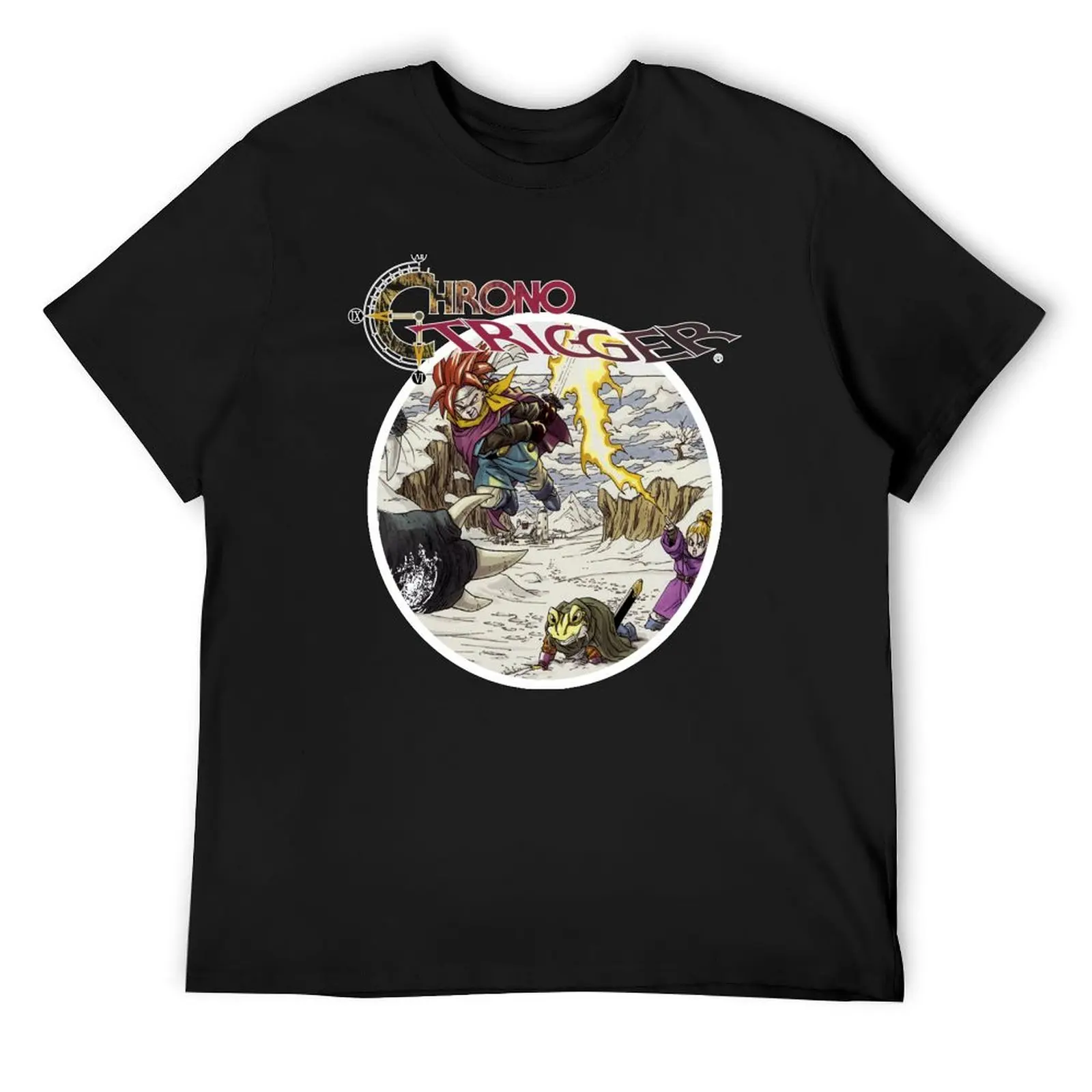 

Chrono Trigger T-Shirt vintage anime shirt graphic tee shirt blanks vintage t shirt men