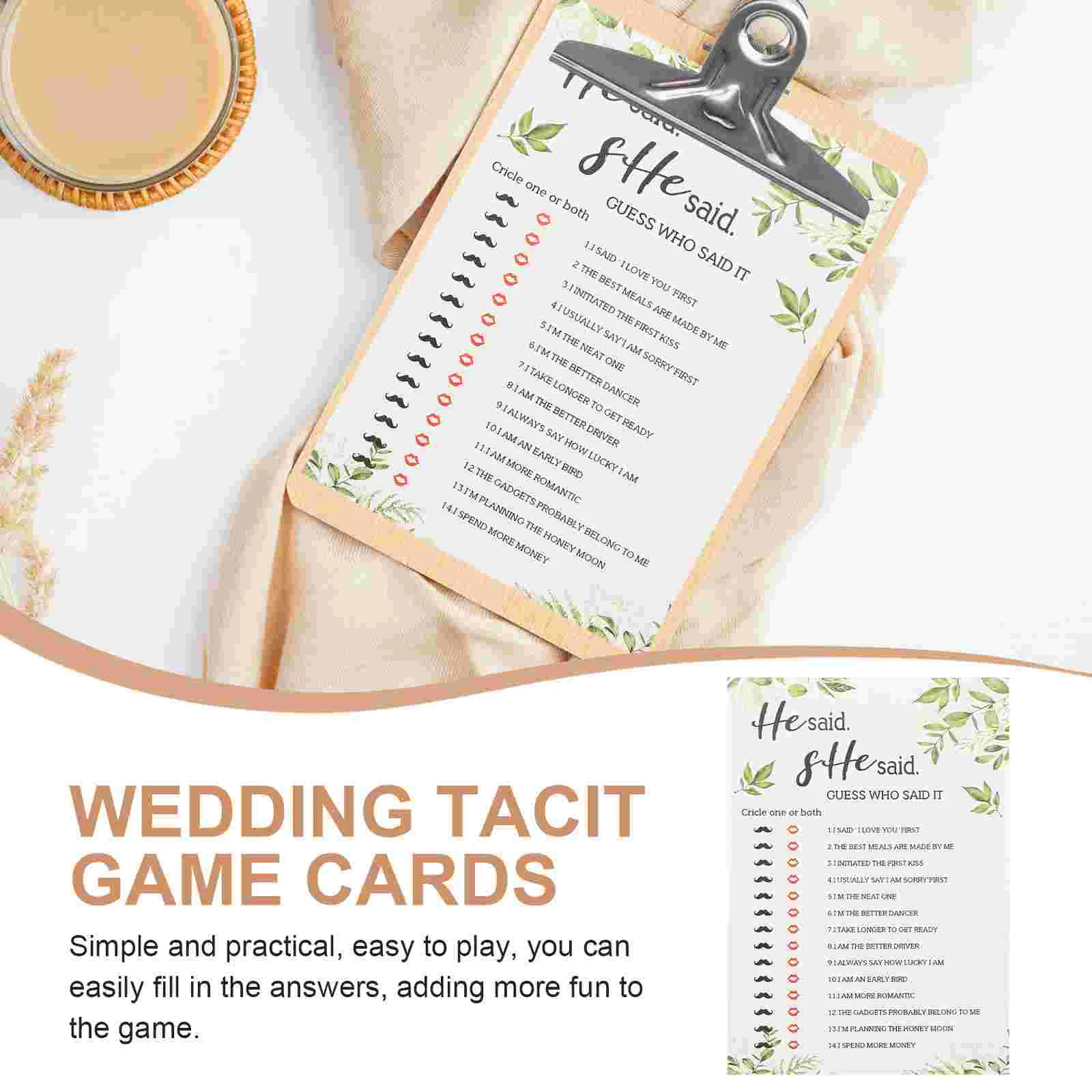 10 pezzi per forniture per addio al nubilato, carte, oggetti di scena per attività, sposa, bambino
