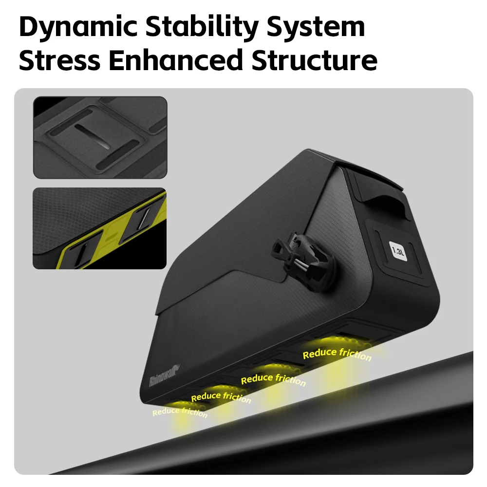 Rhinowalk الدراجة العلوي كيس أنبوب المغناطيسي الوجه IPX4 مقاوم للماء Bikepacking الدراجات الطلاء الآمن لملحقات الدراجة الجبلية الطريق الحصى #6