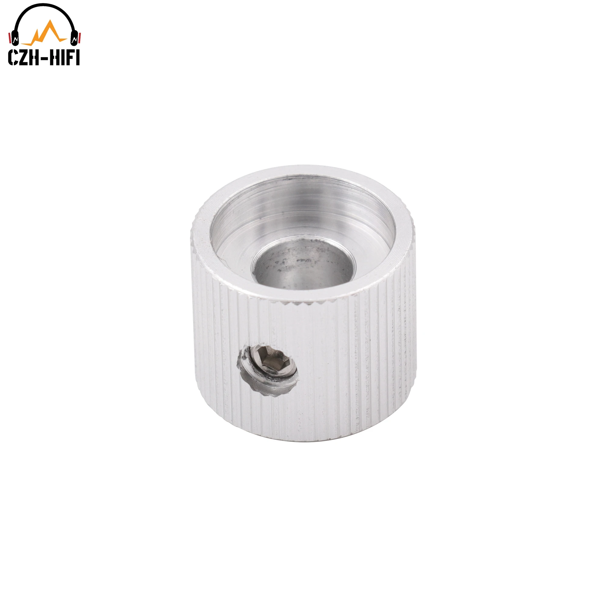 10 stücke Mini CNC Maschine Solide Aluminium Zeiger Knopf Knopf Kappe Gitarre AMP DJ Mixer Radio CD DAC Drehschalter EIN AUS 6,00mm Loch – Detail 13