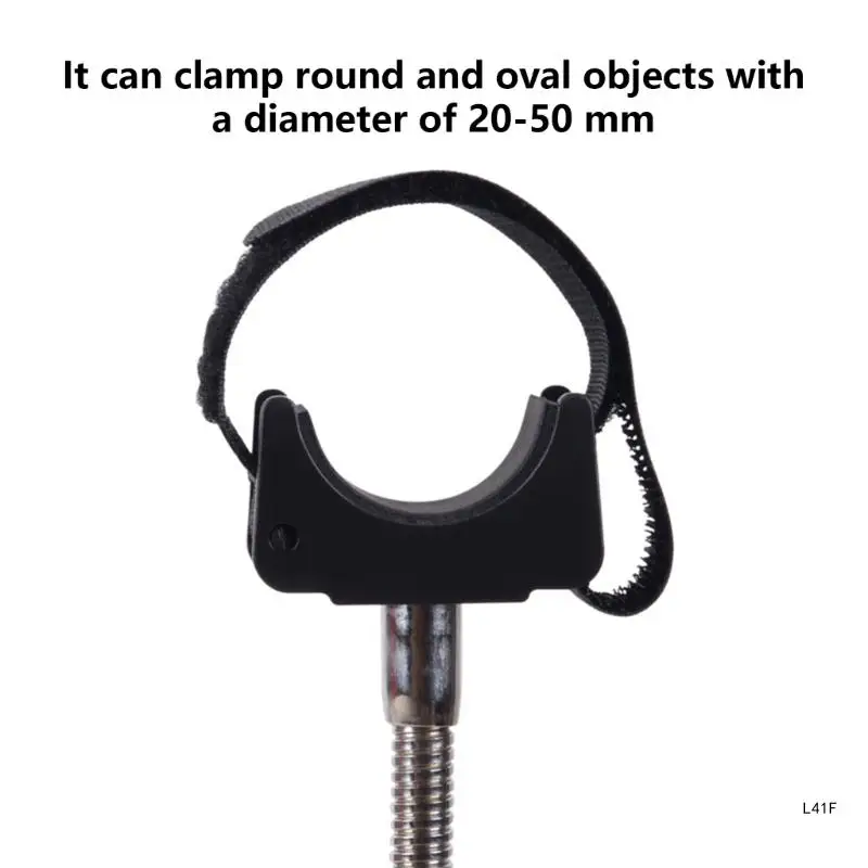 Adjustable Flashlight Holder Support Stand with Tripod Base for Fishing Lovers, Lightweight and Night Fishing Light Clip