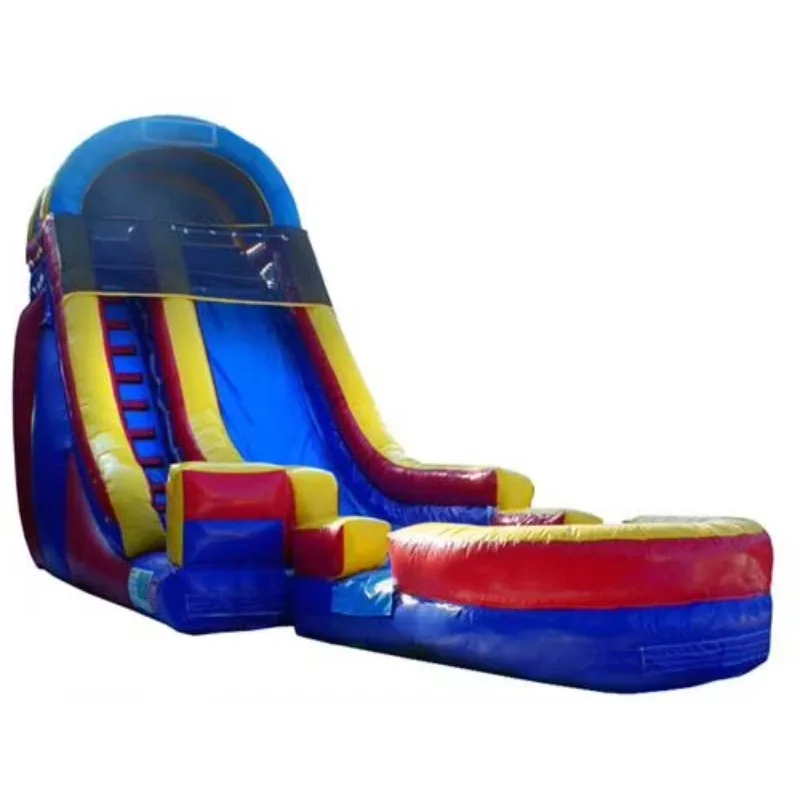 Commercial PVC Giant Kids Inflatable Bouncy Jumper Castle with Water Slide for Parties Rental
