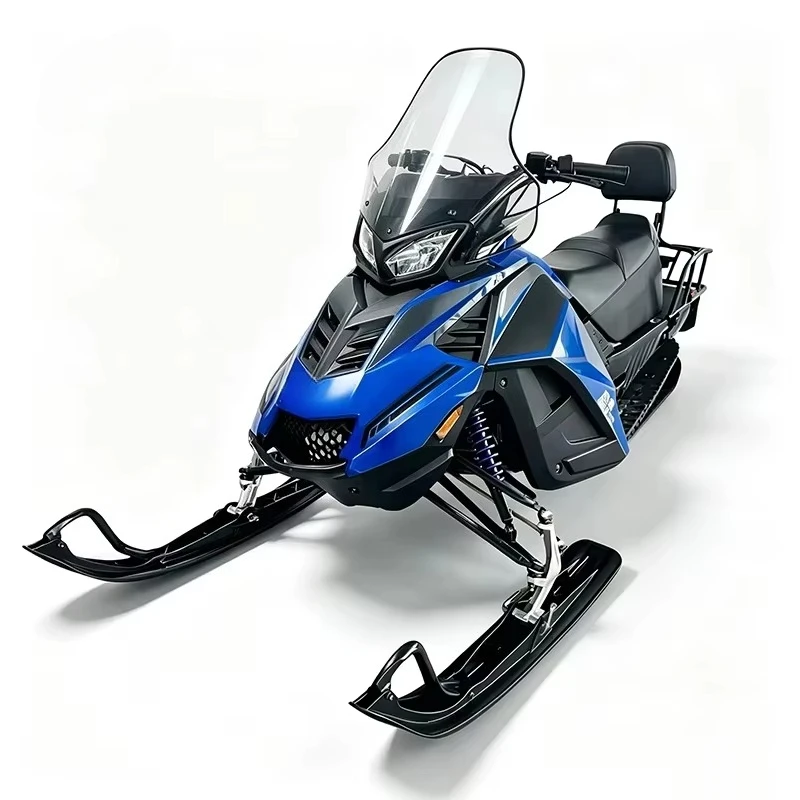 200cc Automatic Snowmobile Adults CE Certified Snow Mobile Sled Winter Outdoor Sports Motorized Snow Scooter