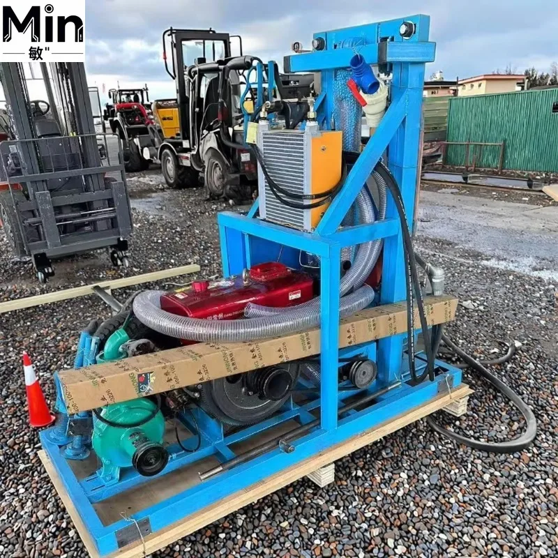 180m Depth High Performance Hydraulic Core Drilling Rig Motor for Water Well Mining Drilling Projects