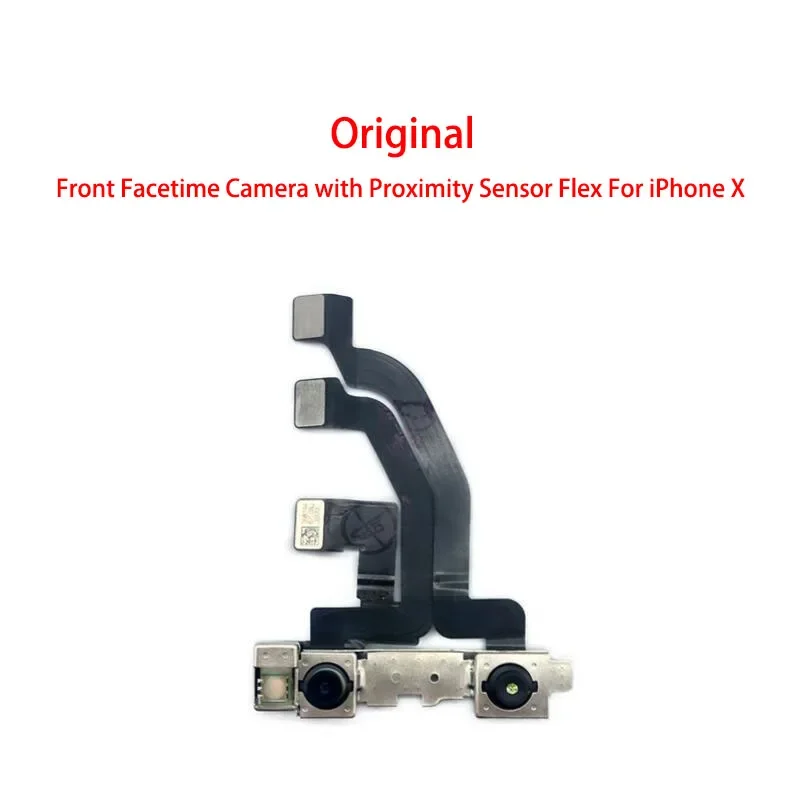 MNAZ Ori For IPhone X XR XS Max Front Camera With Proximity Light Sensor Flex Cable