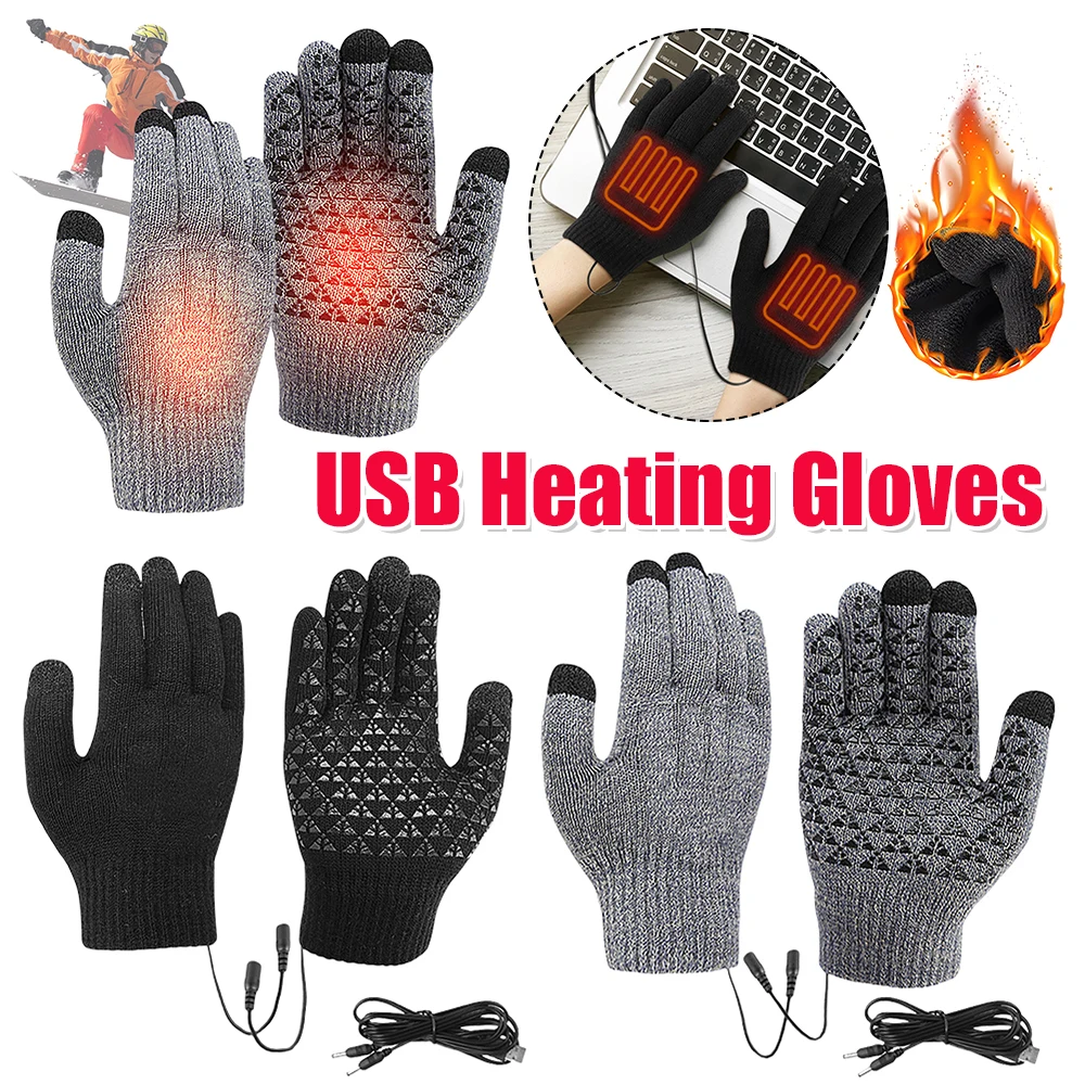

Зимние перчатки для сноуборда с сенсорным экраном, перчатки с электрическим подогревом, мотоциклетные велосипедные перчатки для альпинизма, верховой езды