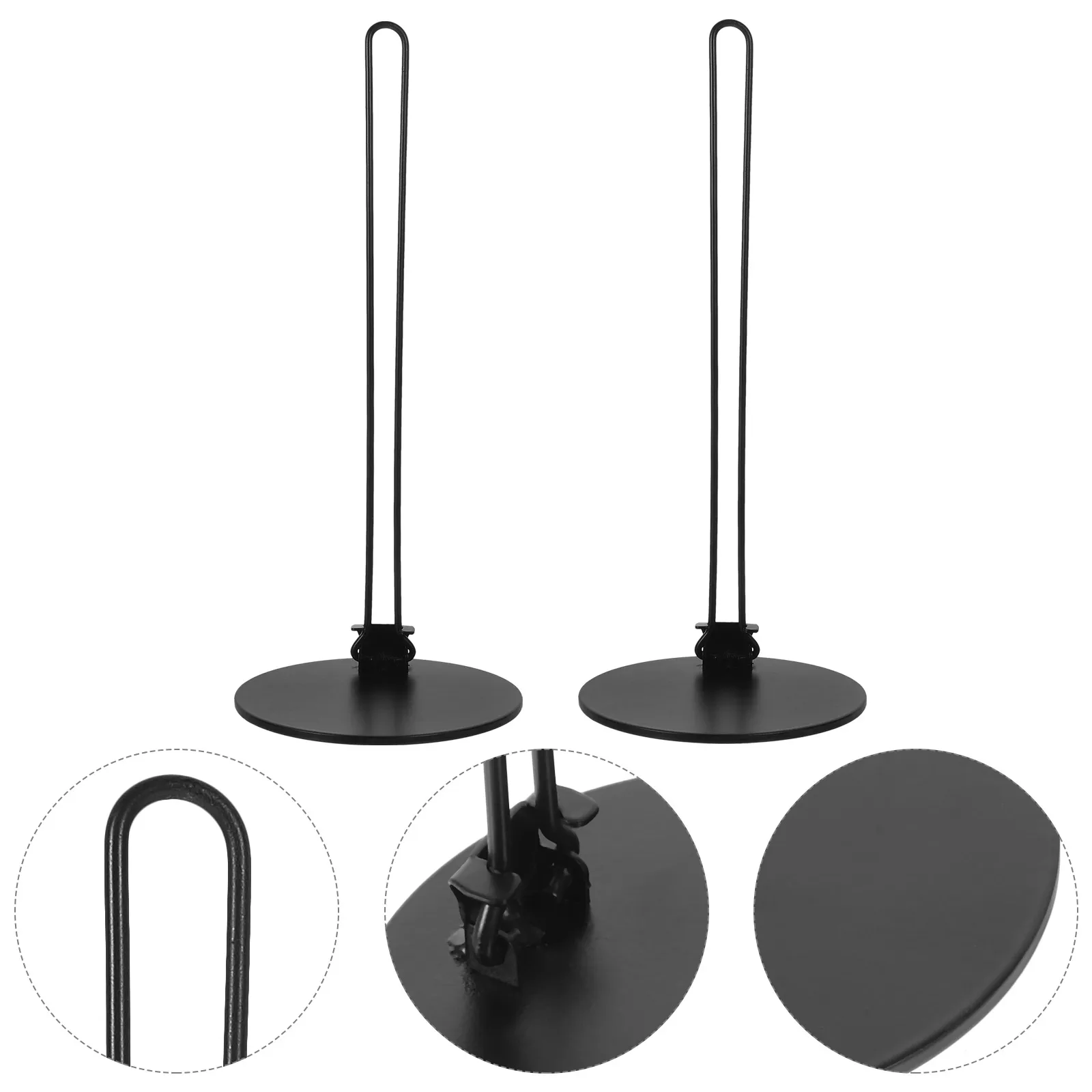 

2pcs Vertical Cup Lid Organizer Stackable Countertop Tumbler Mug Cover Holder Desktop Lid Storage Rack Stand For Kitchen Cabinet