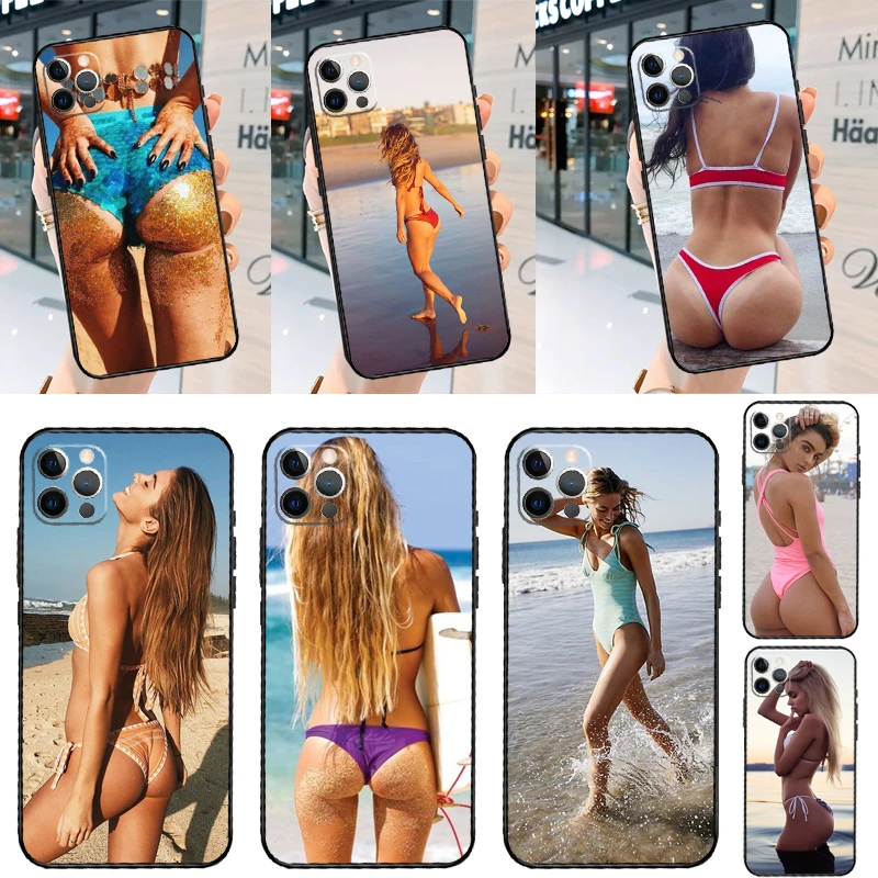 Beach Booty Bikini Girl Case For Samsung Galaxy M54 M34 M14 M13 M15 M36 M55 M35 M56 M16 M31 M11 M53 M12 M32 M52 M06